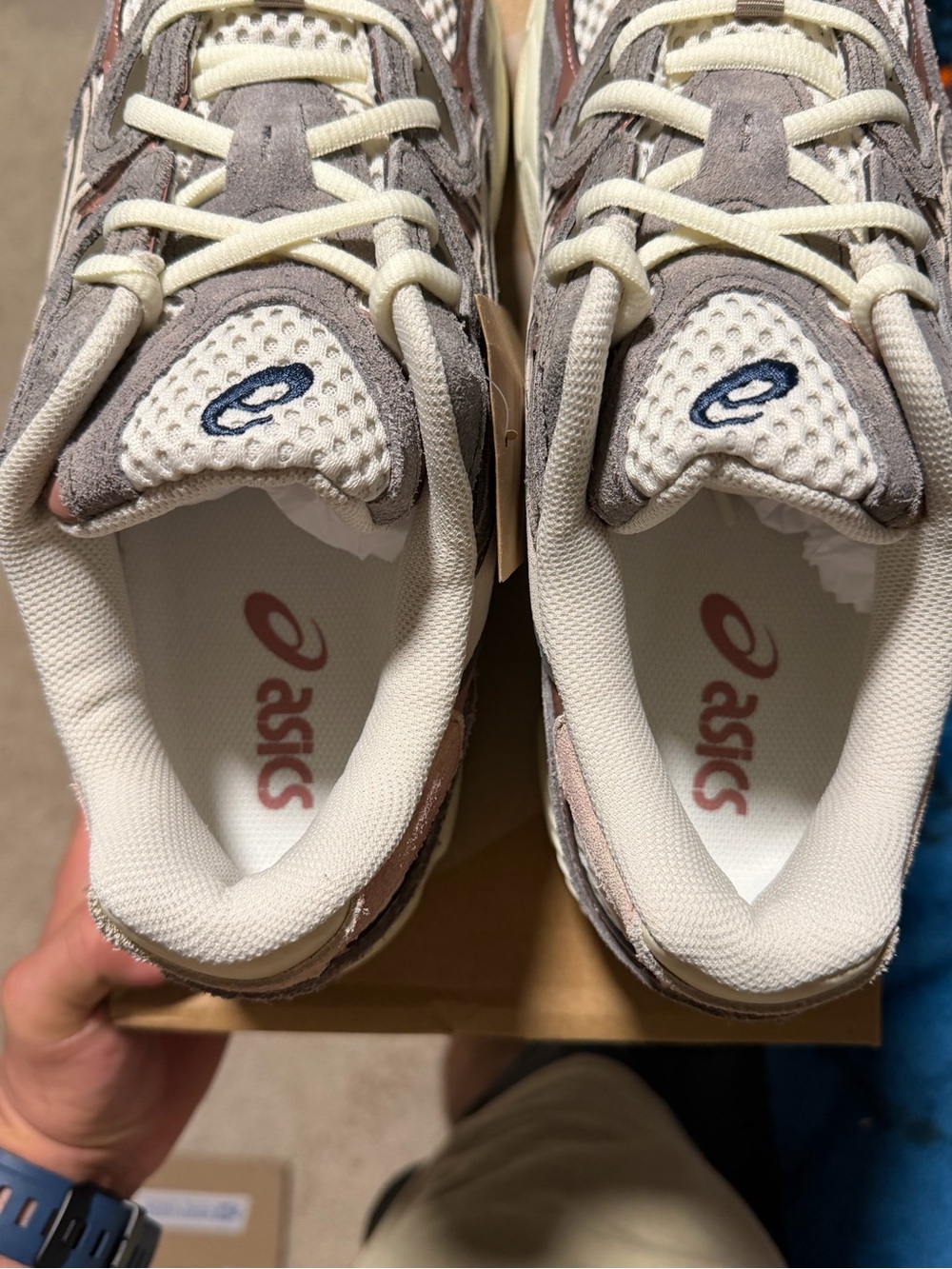 ASICS Gel-NYC ‘Birch Driftwood’ Men’s Low Top Sneakers 1203A897-200 - Picture 11 of 13